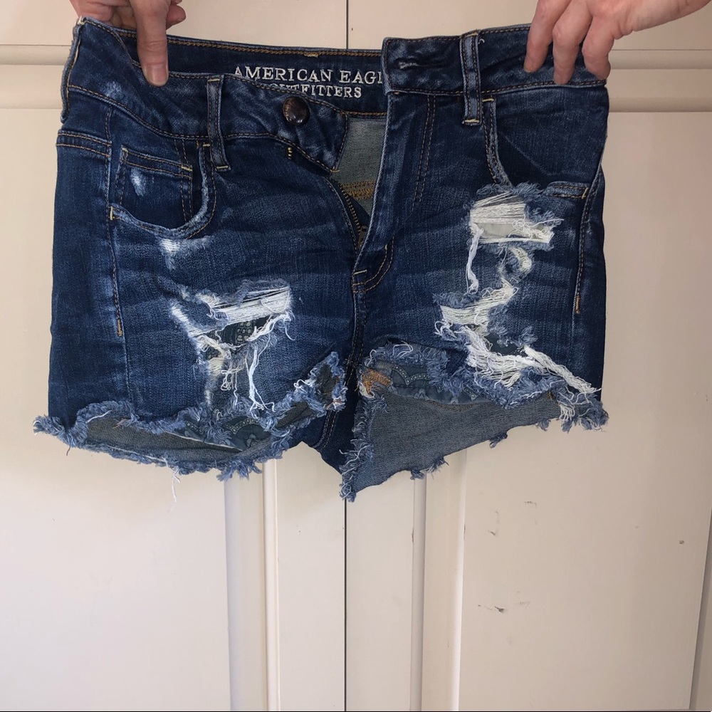 American Eagle high rise shorts